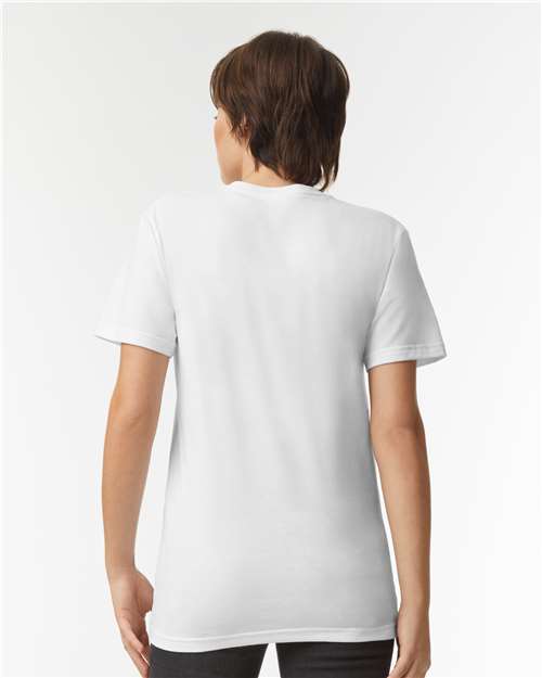 2006CVC Unisex CVC V-Neck Tee in 