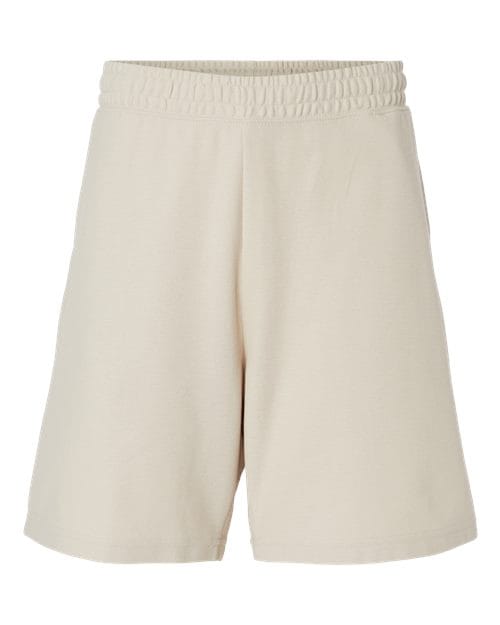 2PQ-Unisex Pique Gym Shorts in Bone