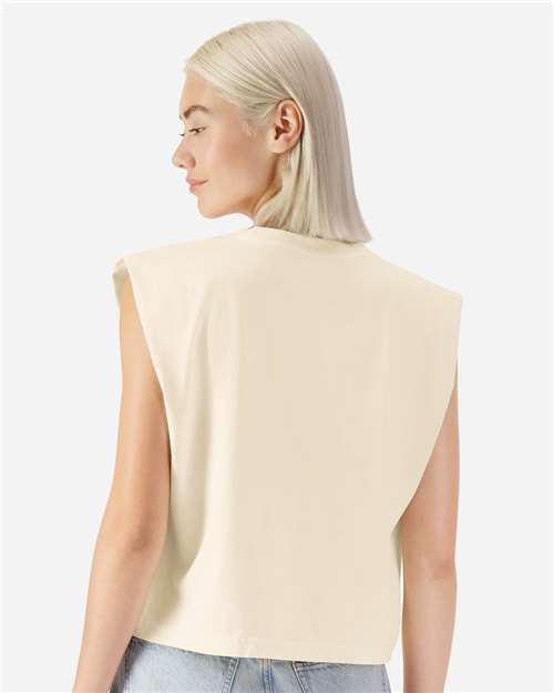 307GD Women's Garment-Dyed Heavyweight Muscle Tee in 