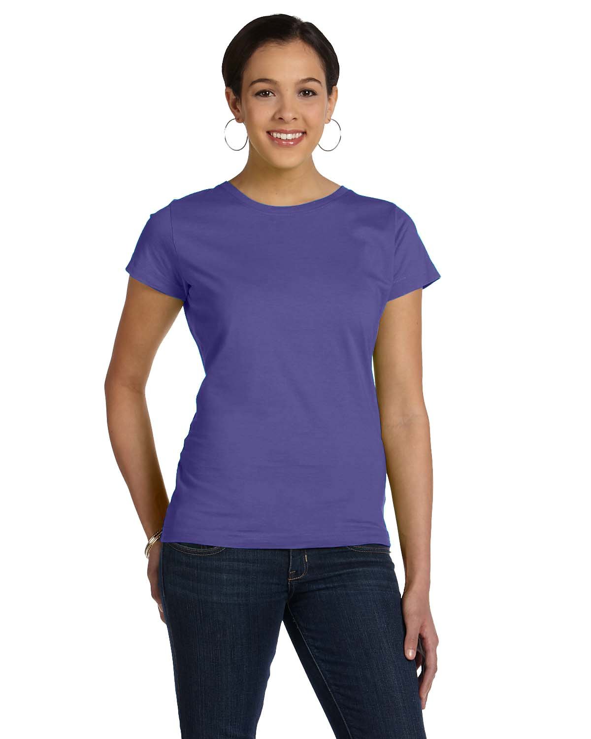 LAT 3516: Ladies' Fine Jersey T-Shirt, Basic Colors