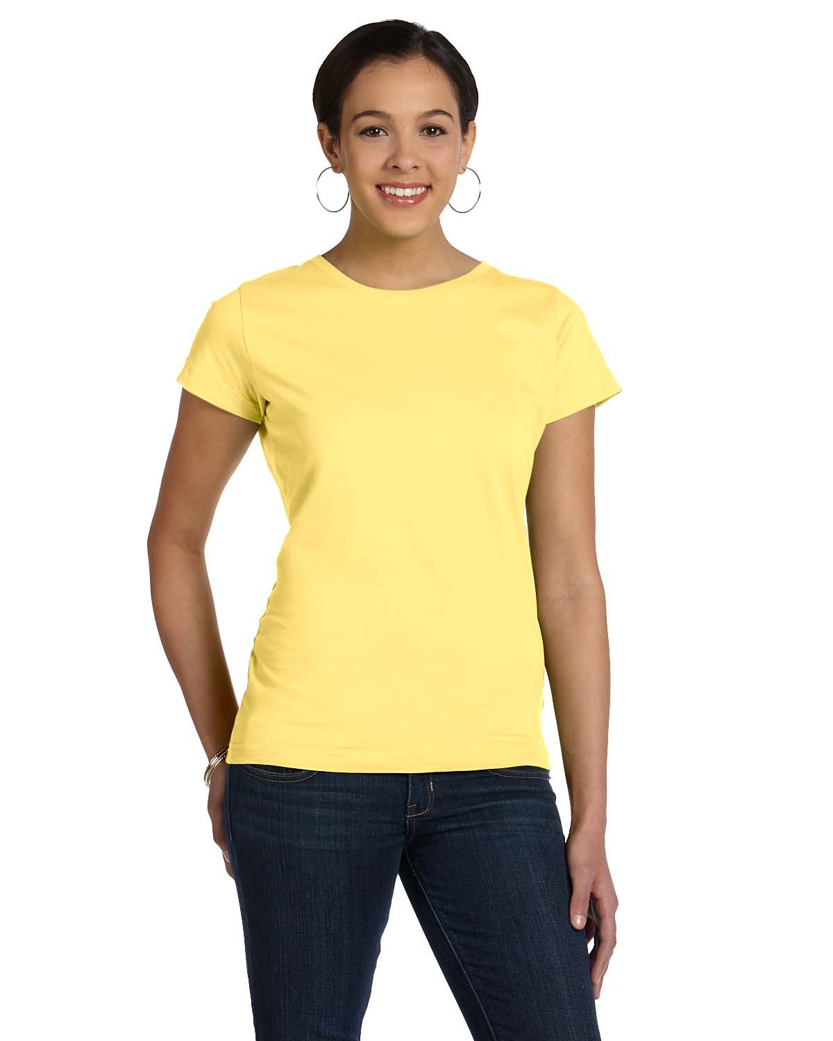 LAT 3516: Ladies' Fine Jersey T-Shirt, Traditional Colors