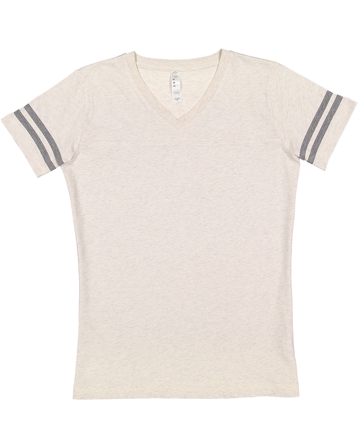 LAT 3537: Ladies' Football Fine Jersey T-Shirt