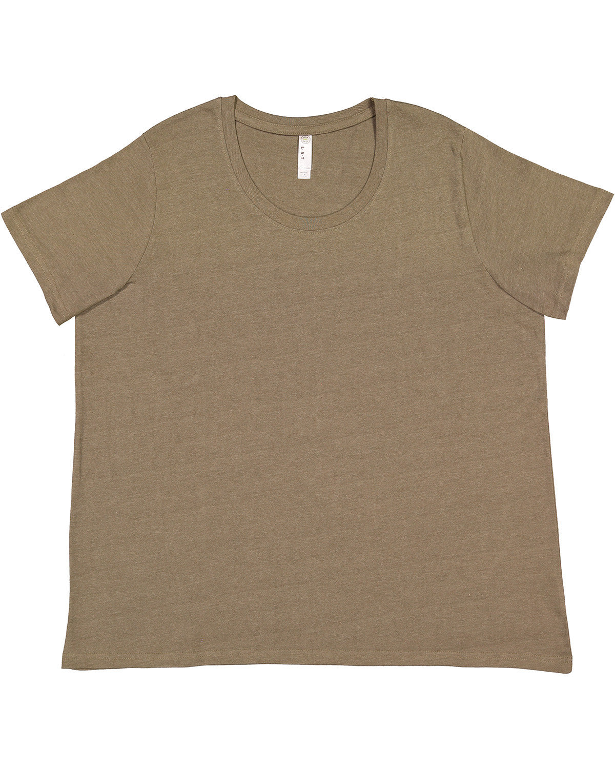 LAT 3816: Ladies' Curvy Fine Jersey T-Shirt