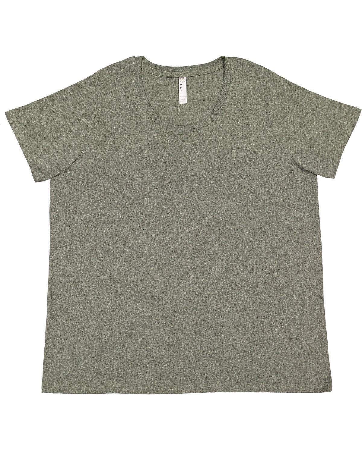 LAT 3816: Ladies' Curvy Fine Jersey T-Shirt