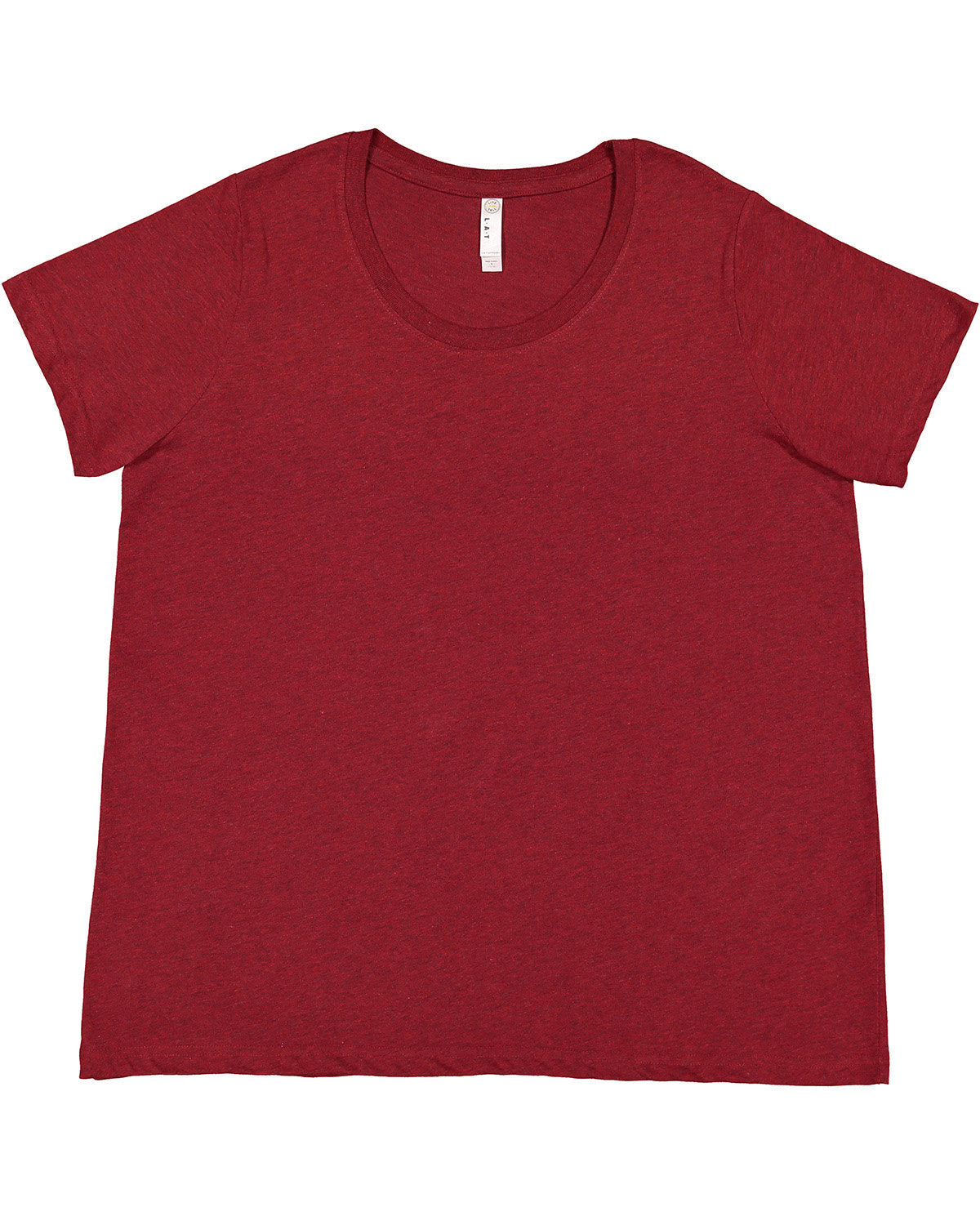 LAT 3816: Ladies' Curvy Fine Jersey T-Shirt