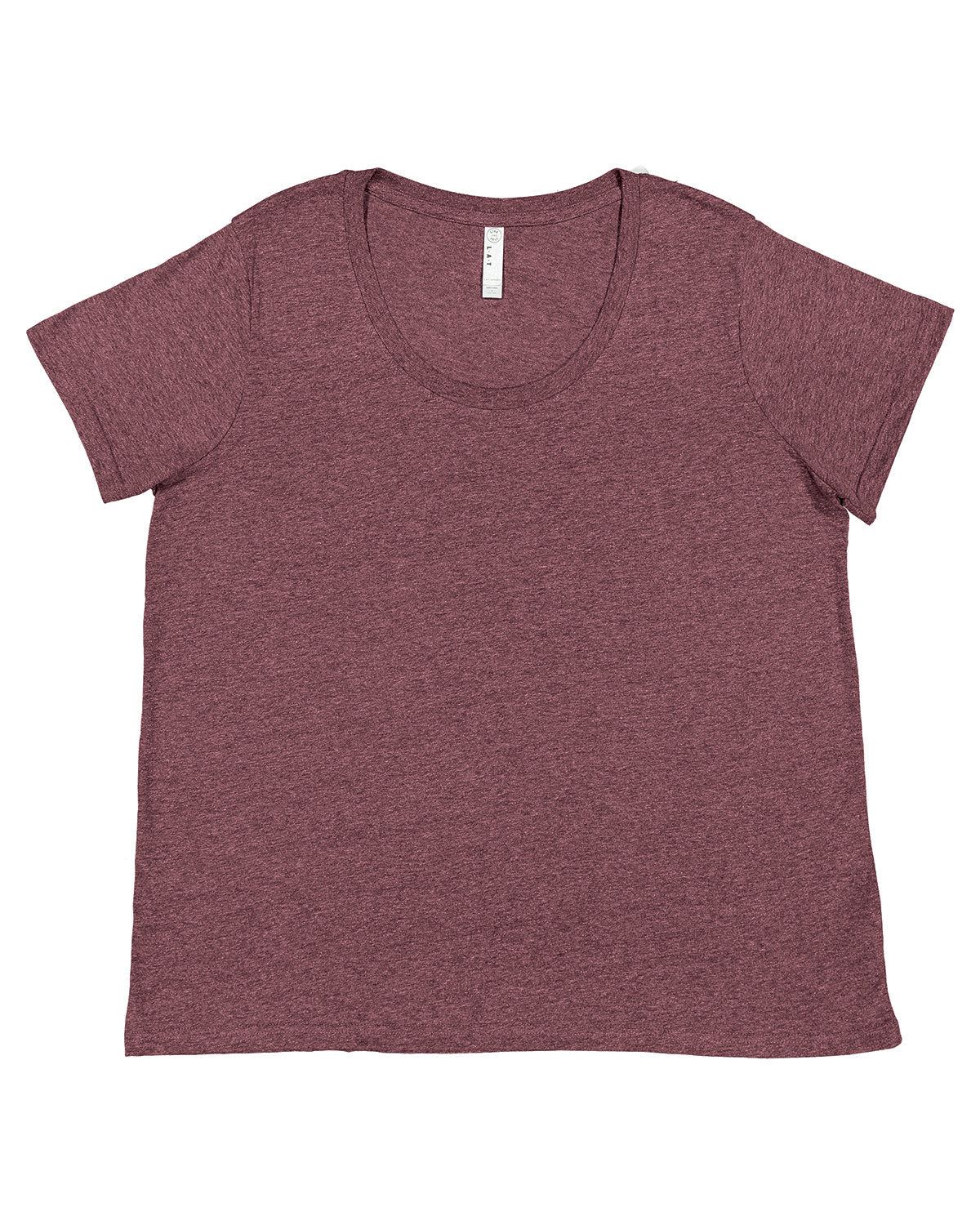 LAT 3816: Ladies' Curvy Fine Jersey T-Shirt