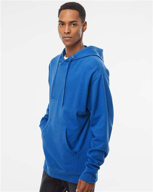 Unisex Midweight Hooded Sweatshirt - OnModelSide - B23676753 - Royal