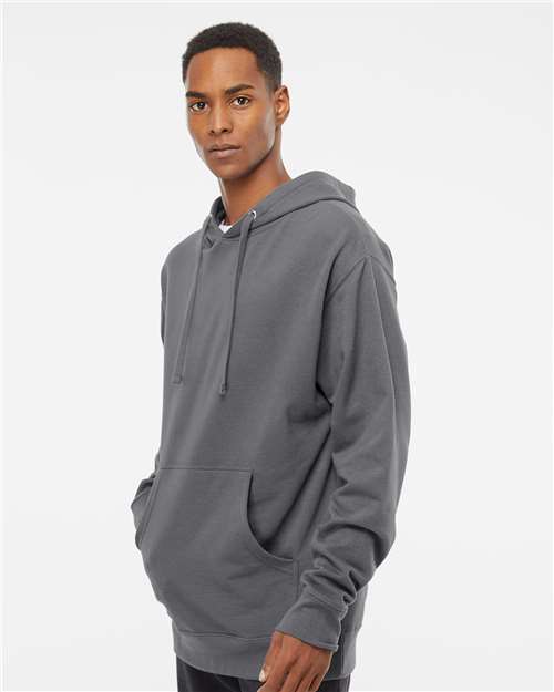 Unisex Midweight Hooded Sweatshirt - OnModelSide - B23676103 - Charcoal