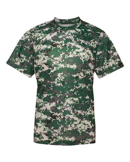 Youth Digital Camo T-Shirt - Front - B14085546 - undefined