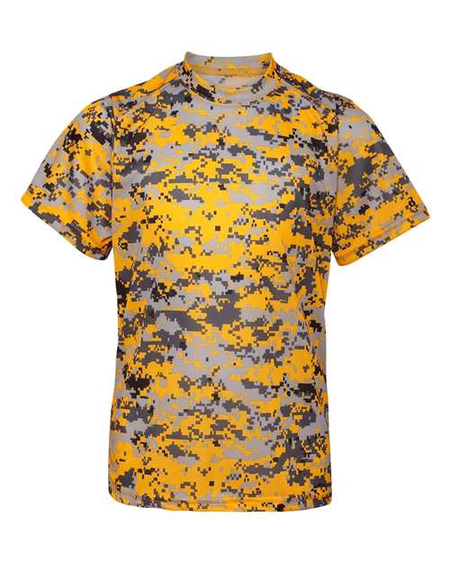 Youth Digital Camo T-Shirt - Front - B14085123 - undefined
