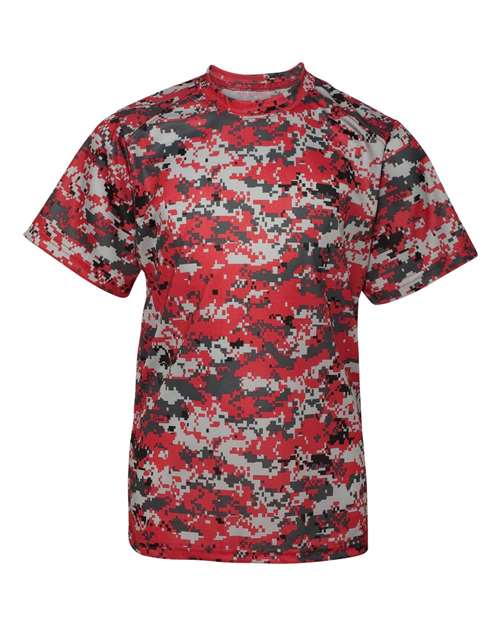 Youth Digital Camo T-Shirt - Front - B14085702 - undefined