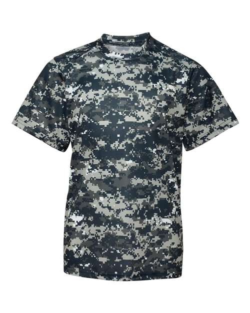 Youth Digital Camo T-Shirt - Front - B14085654 - undefined