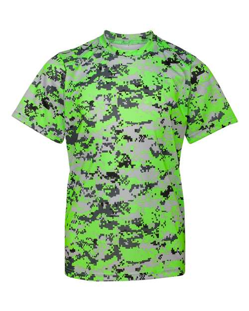 Youth Digital Camo T-Shirt - Front - B14085165 - undefined