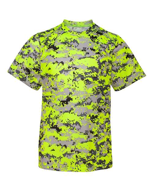 Youth Digital Camo T-Shirt - Front - B14085172 - undefined