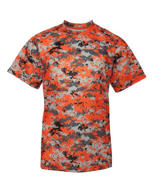 Youth Digital Camo T-Shirt - Front - B14085665 - undefined