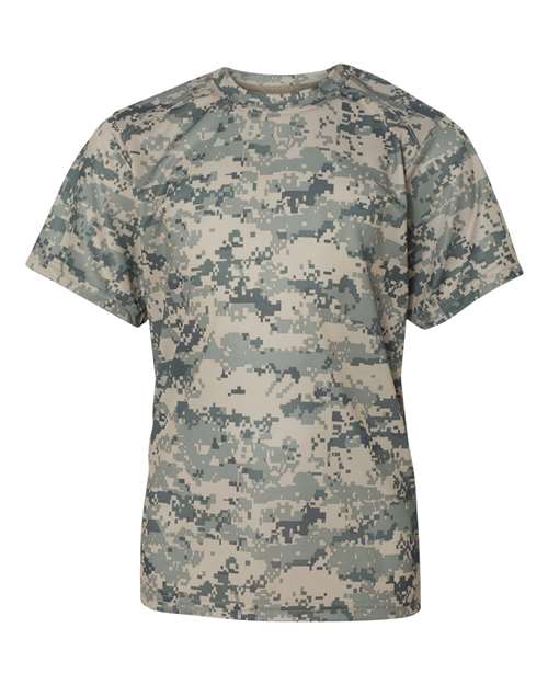Youth Digital Camo T-Shirt - Front - B14085733 - undefined