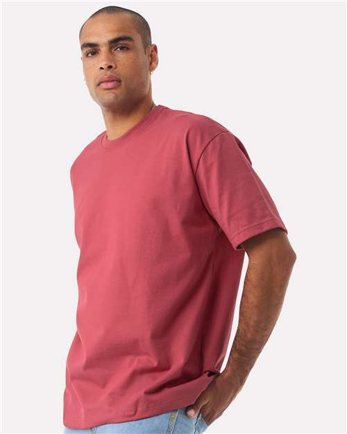 4610 Unisex 7.5 oz Heavyweight Tee in Vintage Red