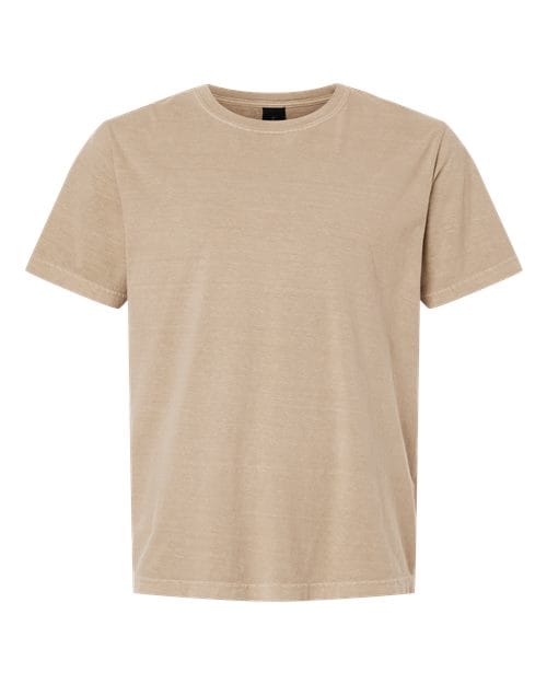 4810GD Unisex Heavyweight Garment-Dyed Tee in Khaki