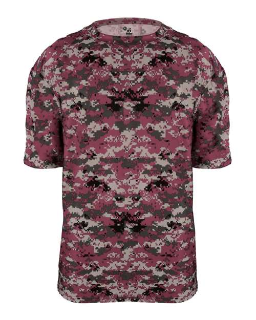 Youth Digital Camo T-Shirt - Front - B14085535 - undefined