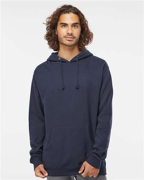 Unisex Heavyweight Hooded Sweatshirt - OnModelFront - B22276663 - Slate Blue