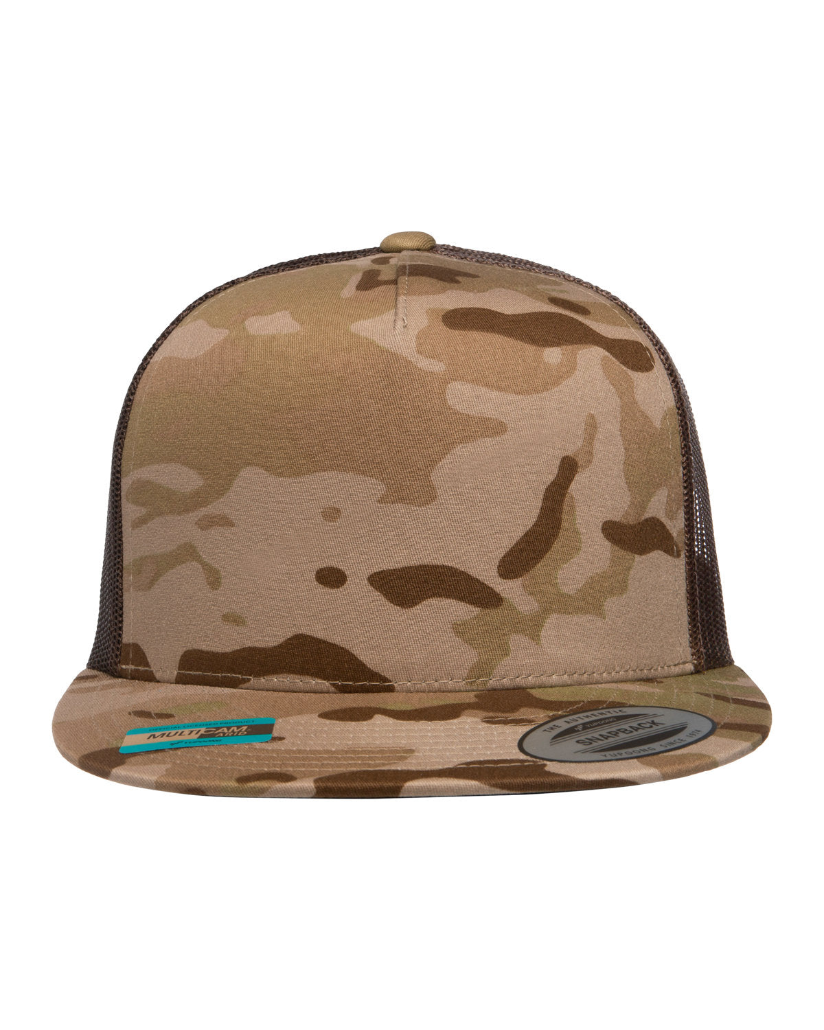 Yupoong 6006MC: Classics Adult 5-Panel Multicam Trucker Cap