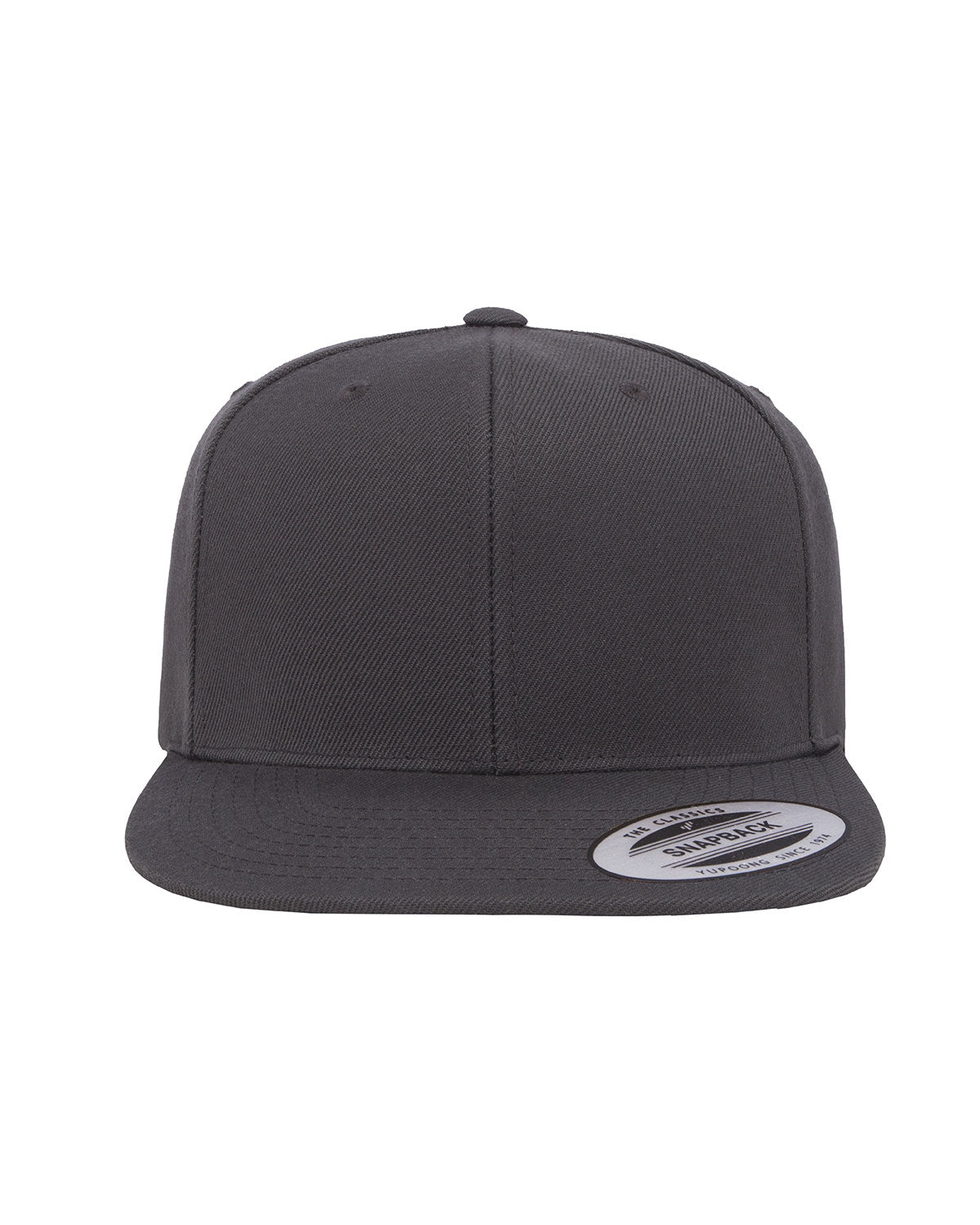 Yupoong 6089: Adult 6-Panel Structured Flat Visor Classic Snapback