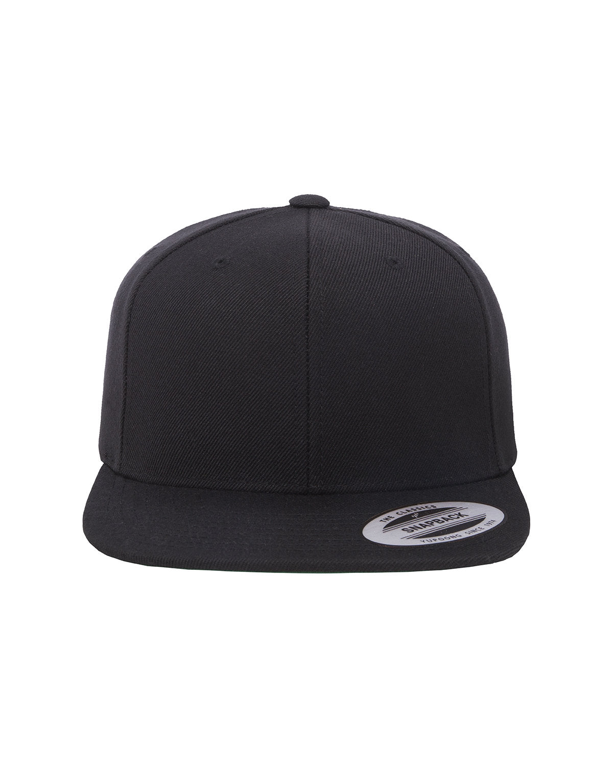 Yupoong 6089: Adult 6-Panel Structured Flat Visor Classic Snapback