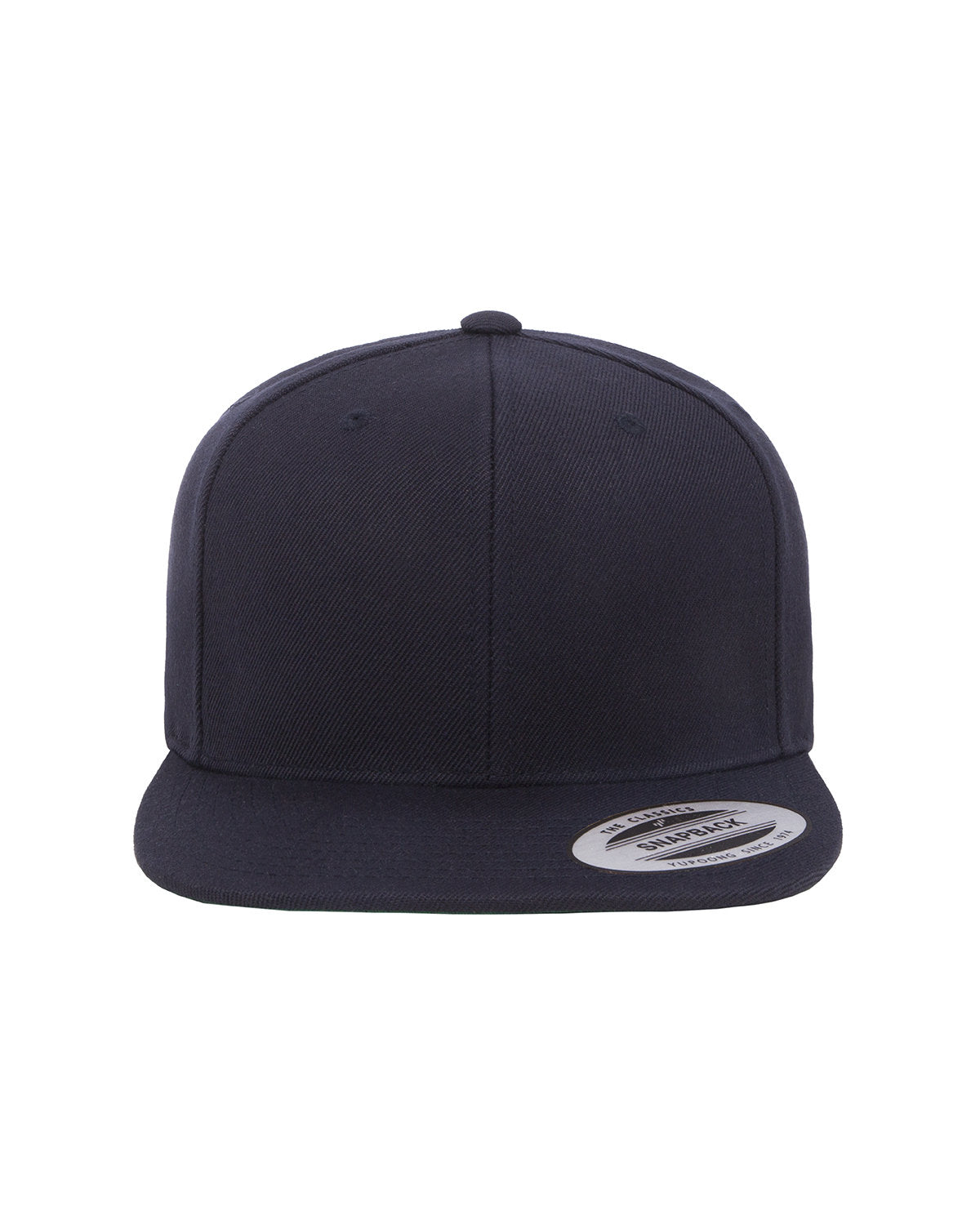 Yupoong 6089: Adult 6-Panel Structured Flat Visor Classic Snapback