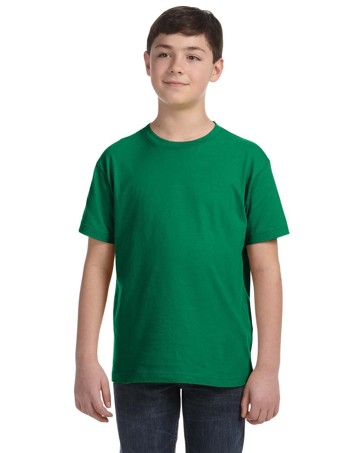 LAT 6101: Youth Fine Jersey T-Shirt, Basic Colors