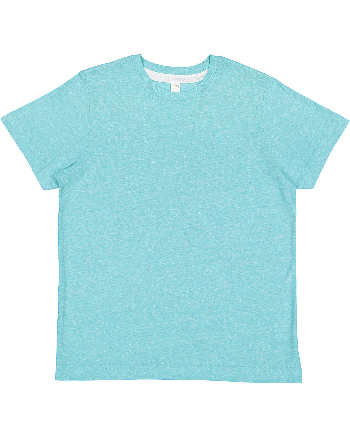 LAT 6191: Youth Harborside Melange Jersey T-Shirt