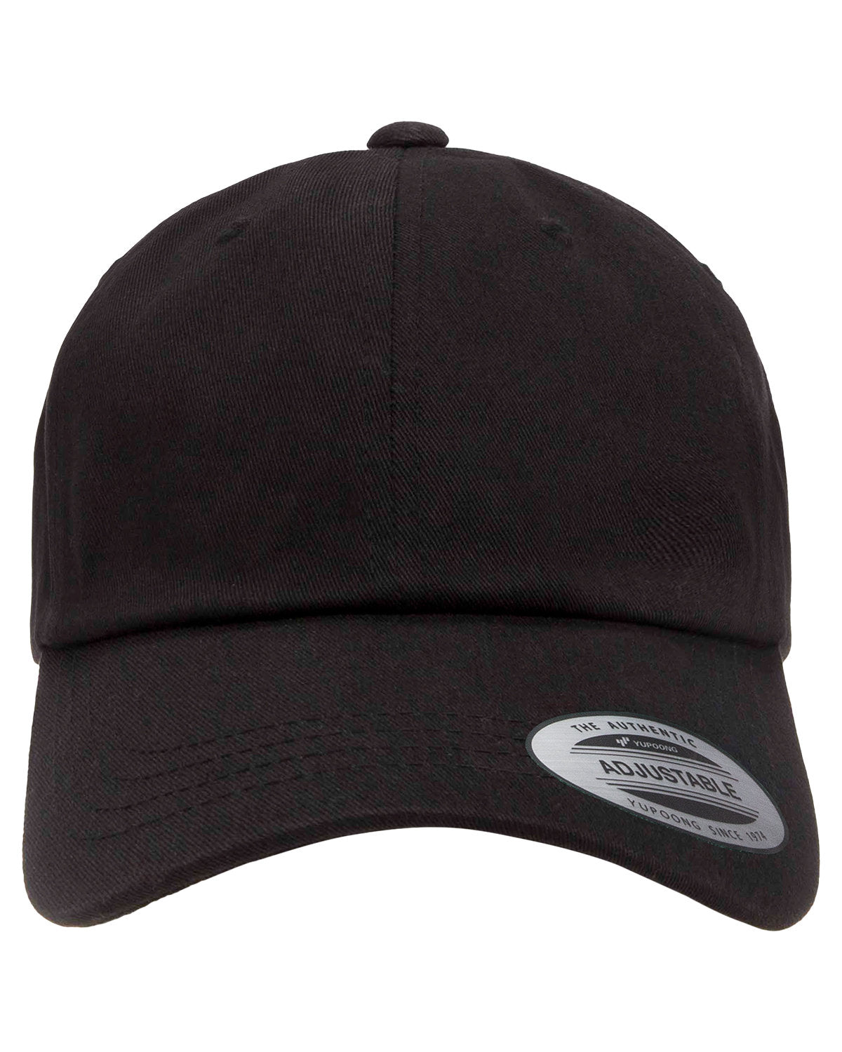 Yupoong 6245CM: Adult Low-Profile Cotton Twill Dad Cap