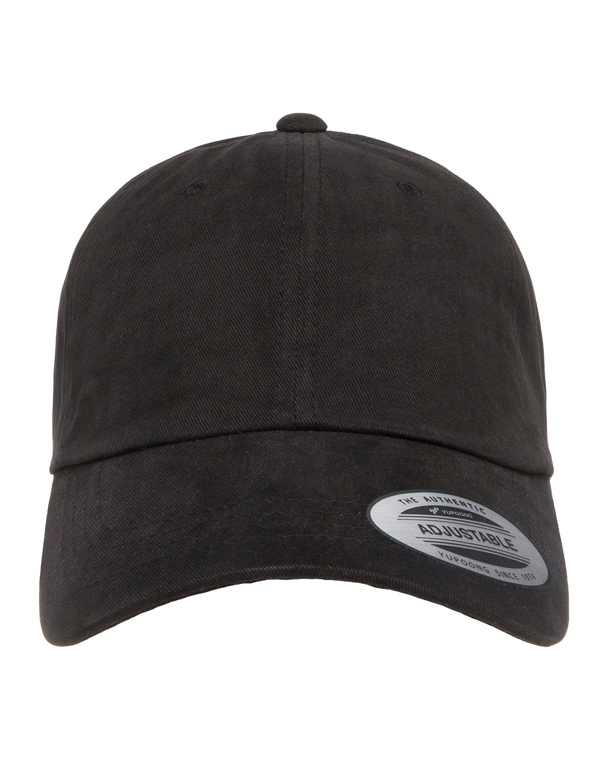 Yupoong 6245PT: Adult Peached Cotton Twill Dad Cap