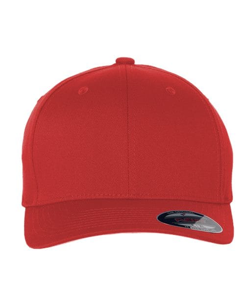 6277 Cotton Blend Cap in Red