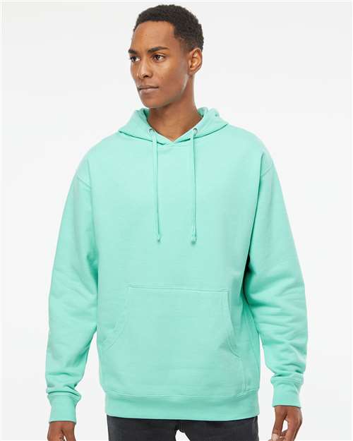 Unisex Midweight Hooded Sweatshirt - OnModelFront - B23676193 - Mint