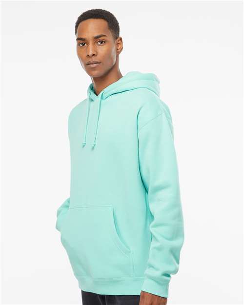 Unisex Heavyweight Hooded Sweatshirt - OnModelSide - B22276193 - Mint