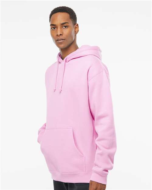 Unisex Heavyweight Hooded Sweatshirt - OnModelSide - B22276303 - Light Pink