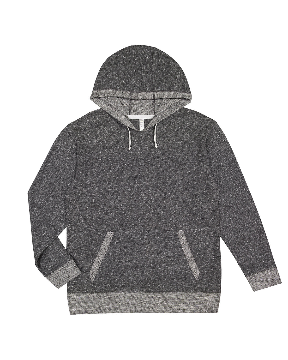 LAT 6779: Adult Harborside Melange French Terry Hooded Sweatshirt