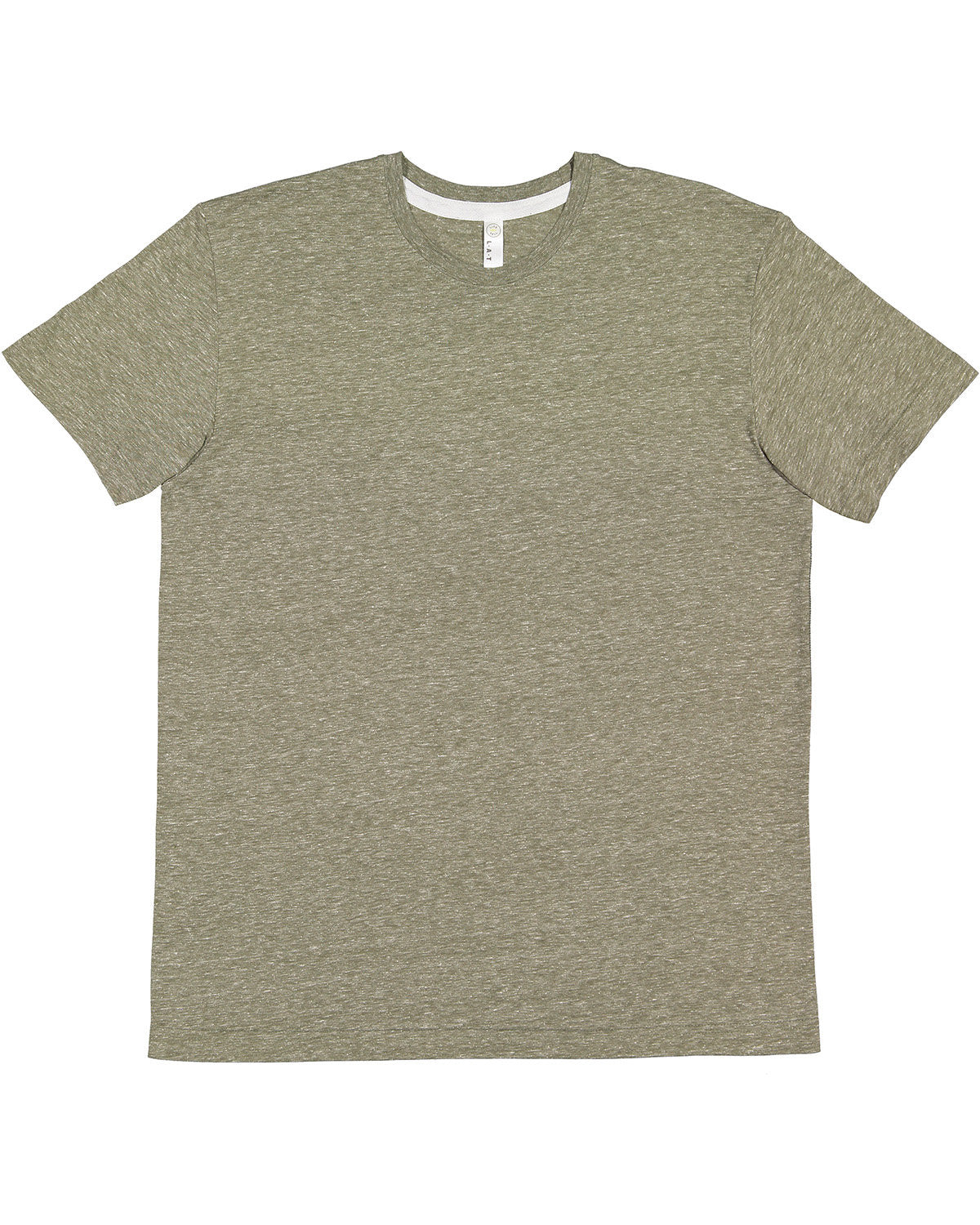 LAT 6991: Men's Harborside Melange Jersey T-Shirt