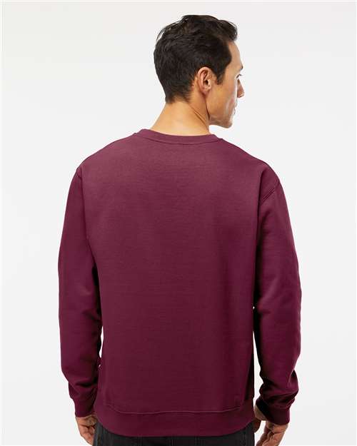 Unisex Midweight Crewneck Sweatshirt - OnModelBack - B83676533 - Maroon