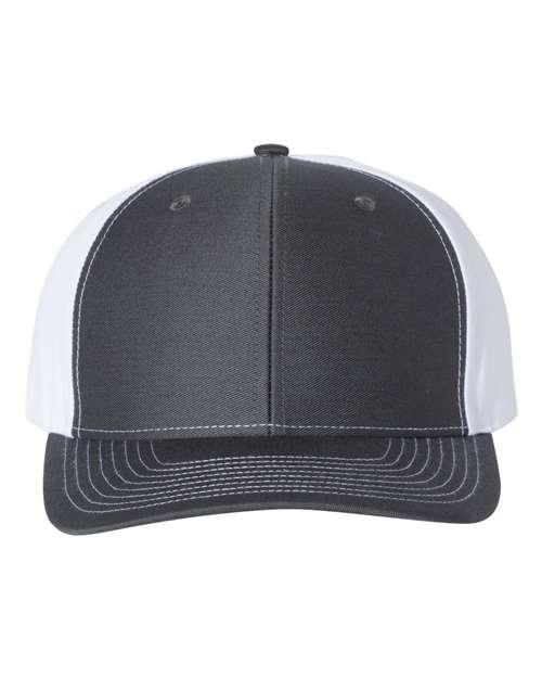 Twill Back Trucker Cap - Front - B49495100 - undefined