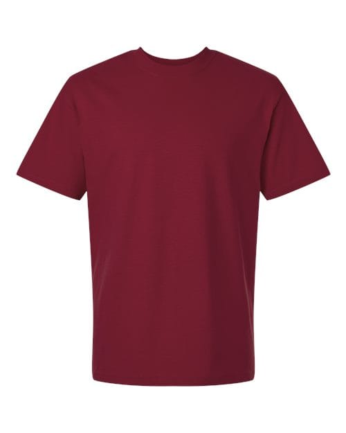 75000 Unisex Hammer Maxweight T-Shirt in Garnet