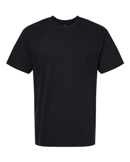75000 Unisex Hammer Maxweight T-Shirt in Pitch Black