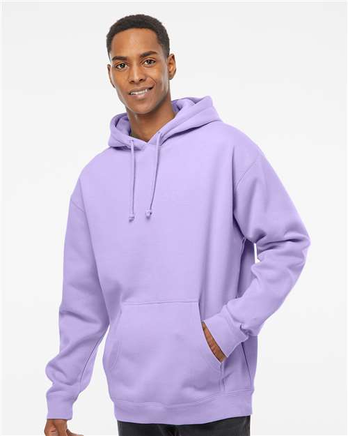 Unisex Heavyweight Hooded Sweatshirt - OnModelFront - B22276682 - Lavender