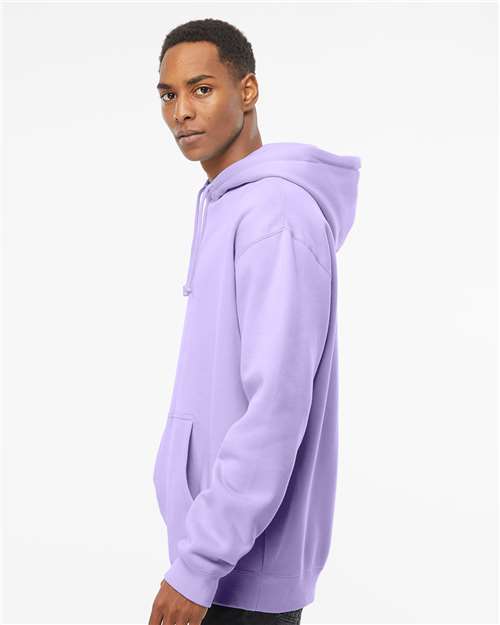 Unisex Heavyweight Hooded Sweatshirt - OnModelSide - B22276682 - Lavender