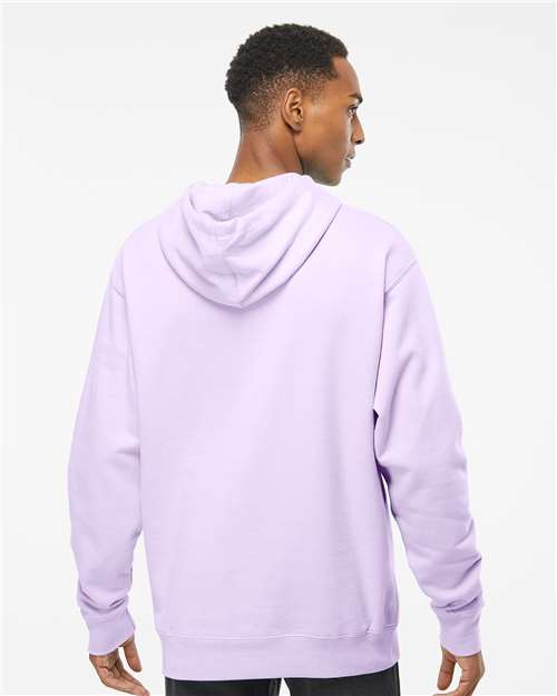 Unisex Midweight Hooded Sweatshirt - OnModelBack - B23676213 - Lavender