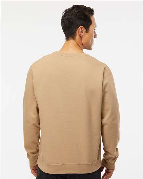 Unisex Midweight Crewneck Sweatshirt - OnModelBack - B83676243 - Sandstone