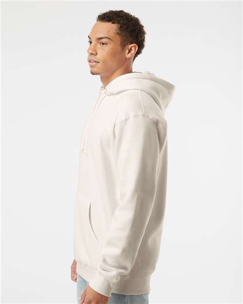 Unisex Heavyweight Hooded Sweatshirt - OnModelSide - B22276242 - Bone
