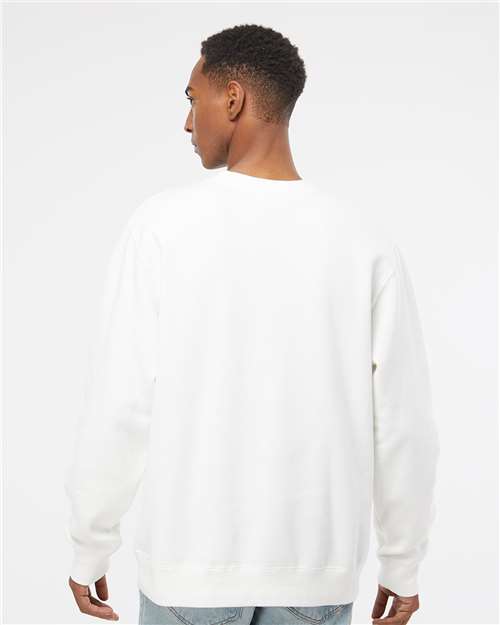 Unisex Midweight Pigment-Dyed Crewneck Sweatshirt - OnModelBack - B22376013 - Prepared For Dye