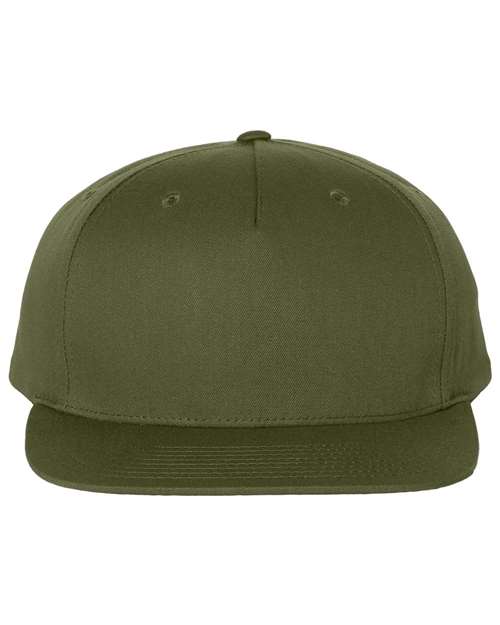 Pinch Front Structured Snapback Trucker Cap - Front - B55995620 - undefined