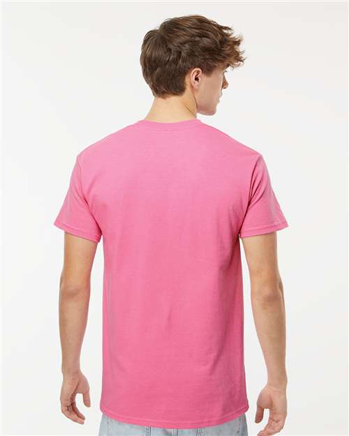 Men's Gold Soft Touch T-Shirt - OnModelBack - B01542563 - Azalea